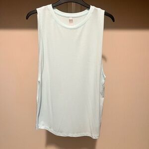 Athleta Aqua Muscle Tee Sleeveless Top